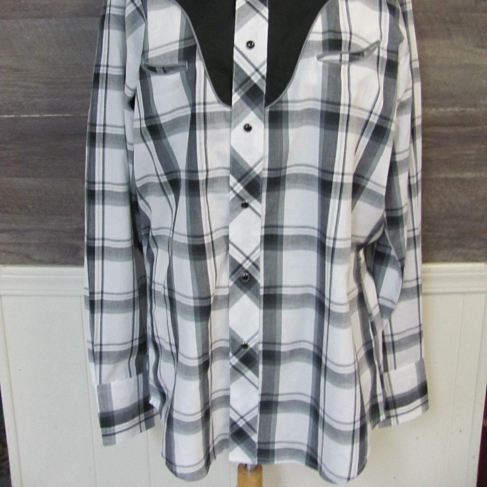 ROPER MENS WESTERN STYLE RODEO SHIRT - Picture 10 of 11